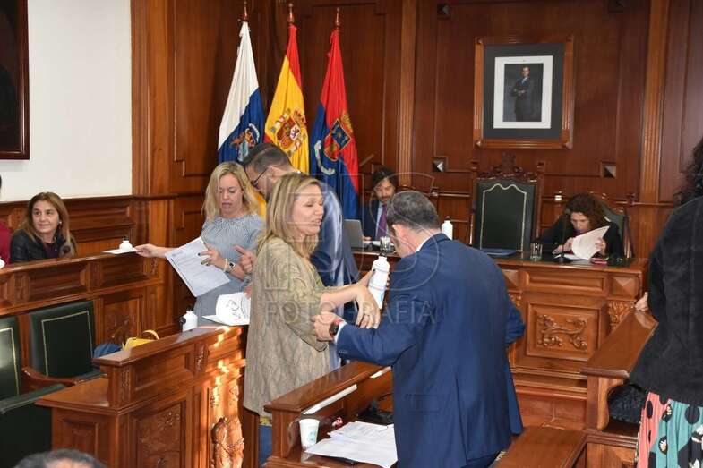 Imagen del Pleno de diciembre último (Foto Francisco Javier Santana)
